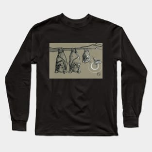 Bat Family And Firefly Long Sleeve T-Shirt